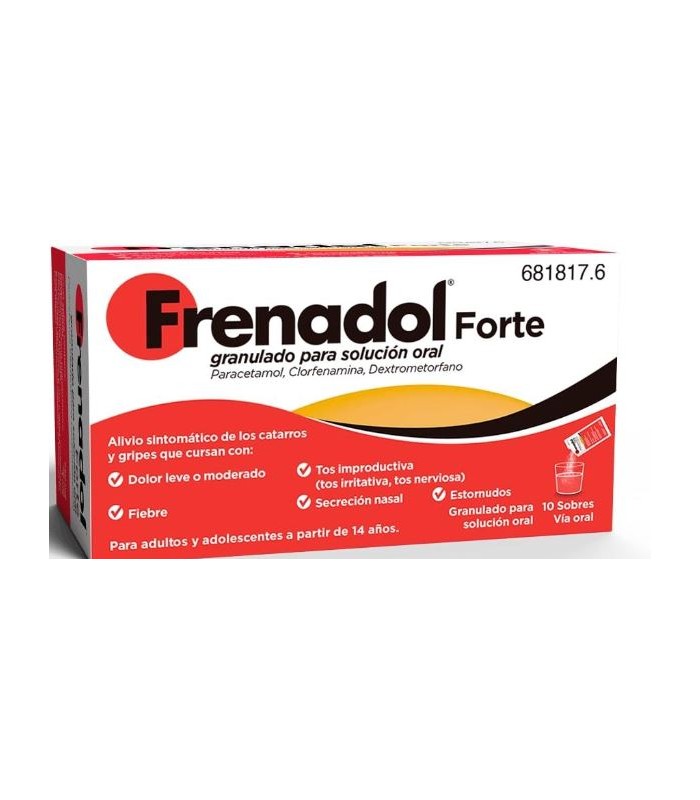 FRENADOL FORTE 10 SOBRES SABOR LIMÓN
