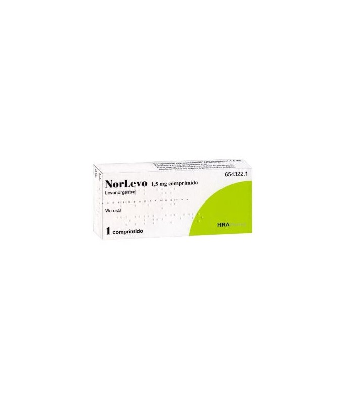 NORLEVO 1.5 MG 1 COMPRIMIDO