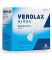 VEROLAX NIÑOS SOLUCIÓN RECTAL 6 ENEMAS