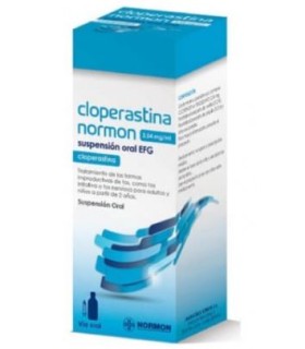 CLOPERASTINA NORMON 3.54 MG/ML SUSPENSIÓN ORAL EFG 200 ML