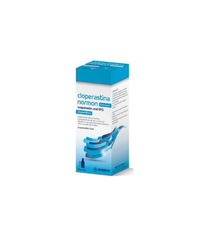 CLOPERASTINA NORMON 3.54 MG/ML SUSPENSIÓN ORAL EFG 200 ML