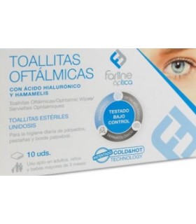 Optiben Toallitas Limpieza Ocular 30 unidades
