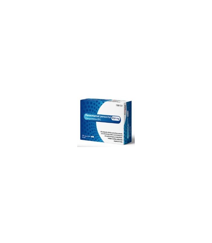 PARACETAMOL PENSAVITAL 650 MG 20 COMPRIMIDOS