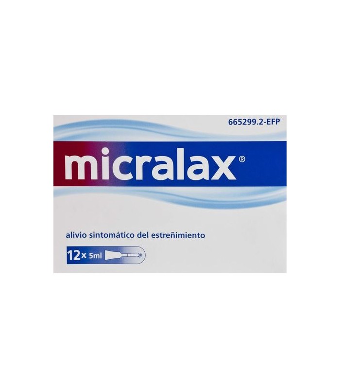 MICRALAX 12 CÁNULAS VIA RECTAL