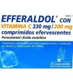 EFFERALDOL CON VITAMINA C 330 MG/200 MG 20 COMPRIMIDOS EFERVESCENTES