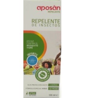 SPRAY REPELENTE DE INSECTOS APOSÁN INFANTIL 100 ML