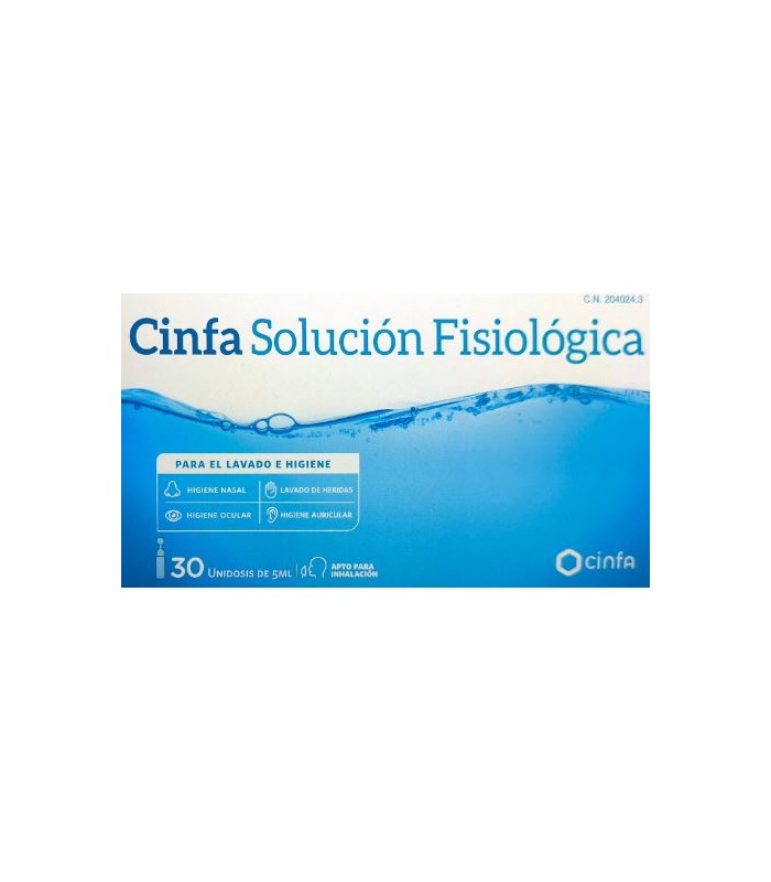 Cinfa Solución fisiológica 30 unidosis 5 ml