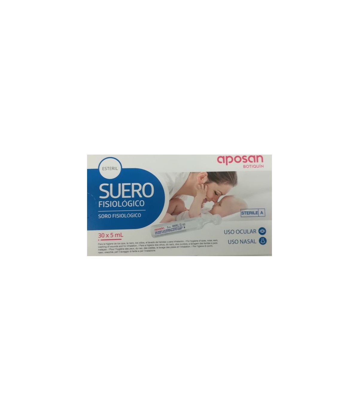 Aposan Suero Fisiológico 30 Monodosis x 5ml