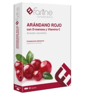 ARANDANO ROJO CON D-MANOSA Y VITAMINA C 30 CÁPSULAS