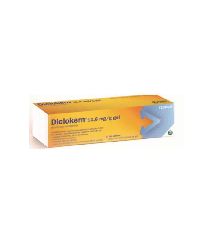 DICLOKERN 11.6 MG/G GEL 100g