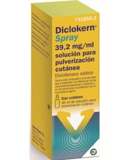 DICLOKERN SPRAY 39.2 MG/ML 30 ML