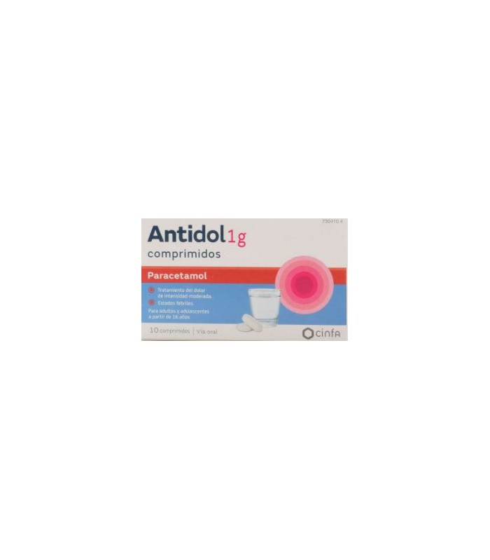 ANTIDOL 1G 10 COMPRIMIDOS