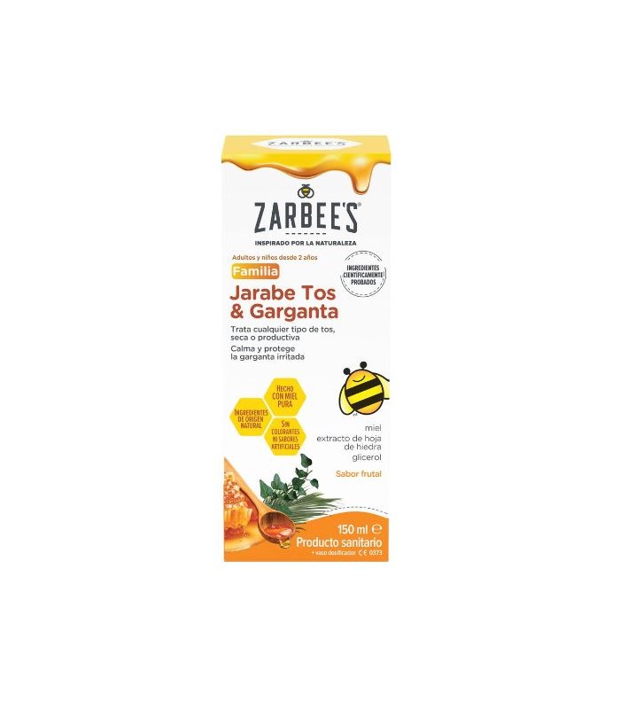 ZARBEES´S TOS & GARGANTA FAMILIA JARABE 150 ML