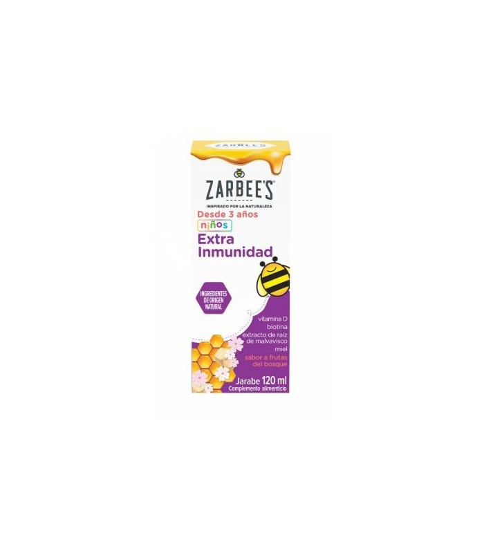 ZARBEE´S EXTRA INMUNIDAD NIÑOS JARABE 120 ML