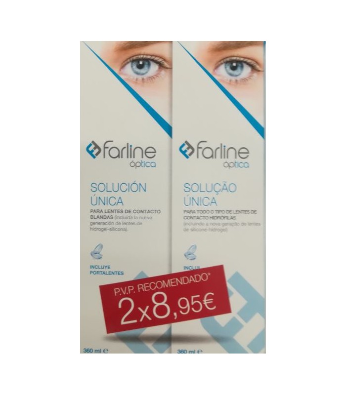 Farline Solución Única Con Ácido Hialurónico duplo 360  ml