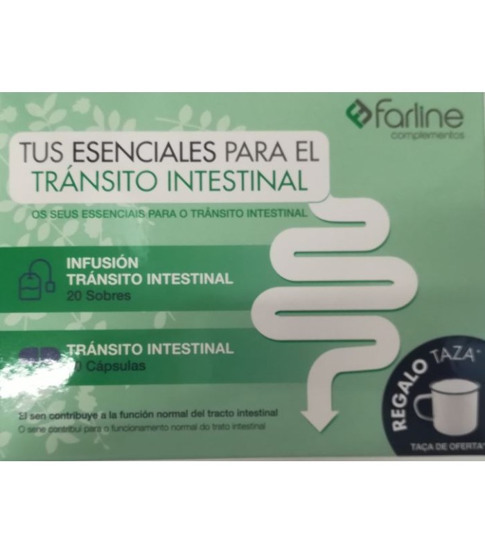 FARLINE PACK TRANSITO INTESTINAL CON TAZA DE REGALO