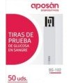 TIRAS REACTIVAS DE GLUCOSA EN SANGRE APOSAN 50 UNIDADES BS-102