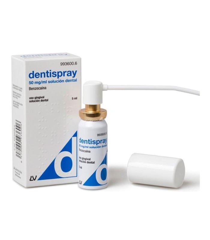 DENTISPRAY 50 MG/ML SOLUCIÓN DENTAL 5 ML