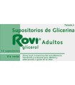 SUPOSITORIOS DE GLICERINA ADULTOS ROVI 12 UNIDADES