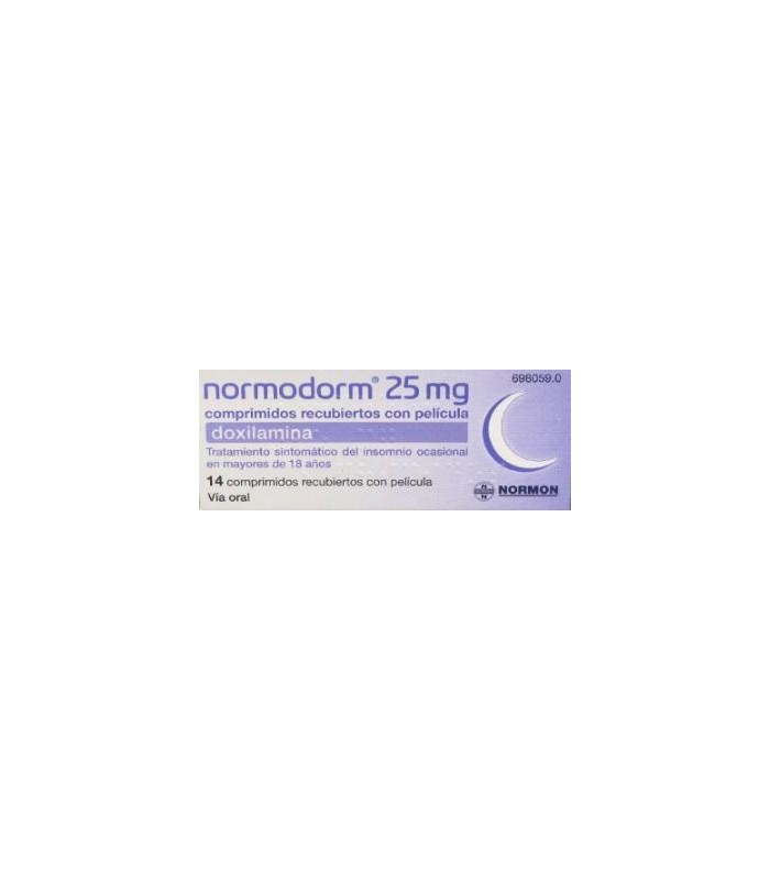 NORMODORM 25 MG 14 COMPRIMIDOS