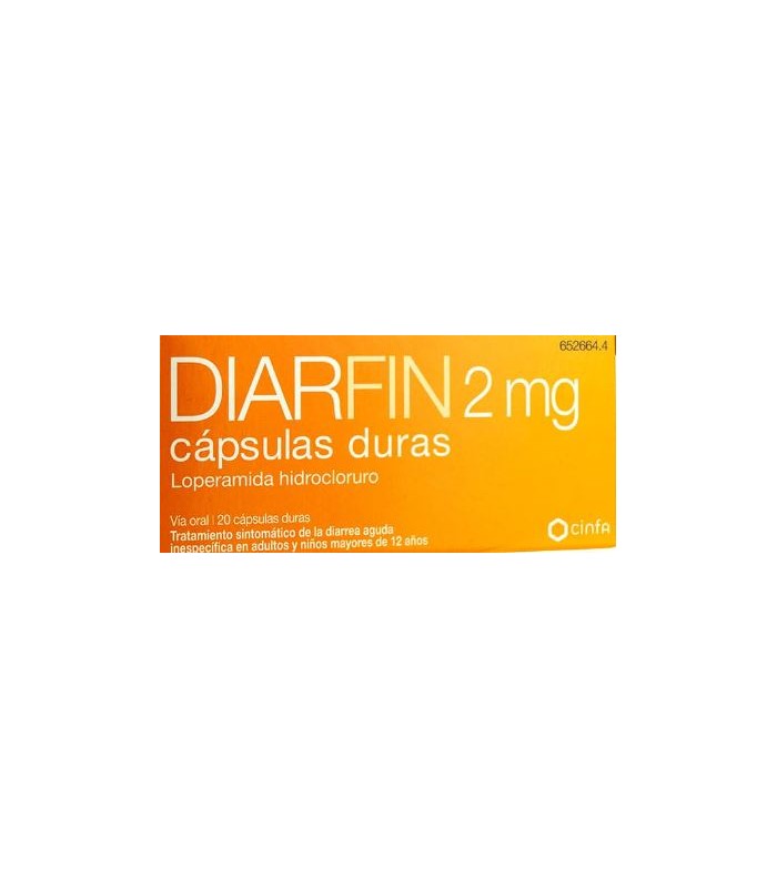 DIARFIN 2 MG 20 CÁPSULAS DURAS