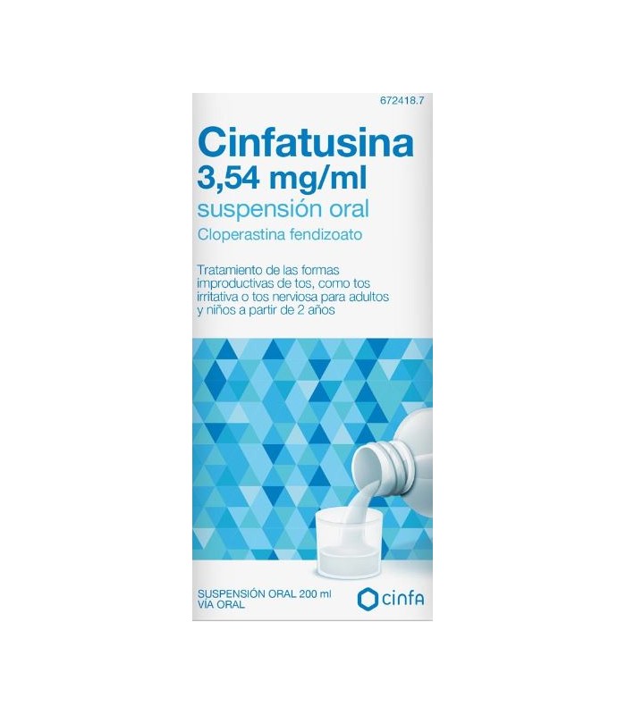 CINFATUSINA 3.54 MG/ML SUSPENSIÓN ORAL 200 ML