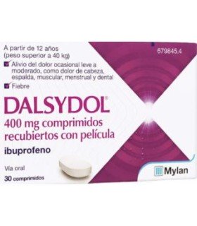 DALSYDOL 400 MG 30 COMPRIMIDOS RECUBIERTOS CON PELICULA