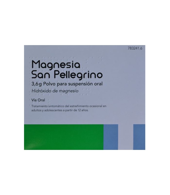 MAGNESIA SAN PELLEGRINO 3.6 G POLVO 20 SOBRES