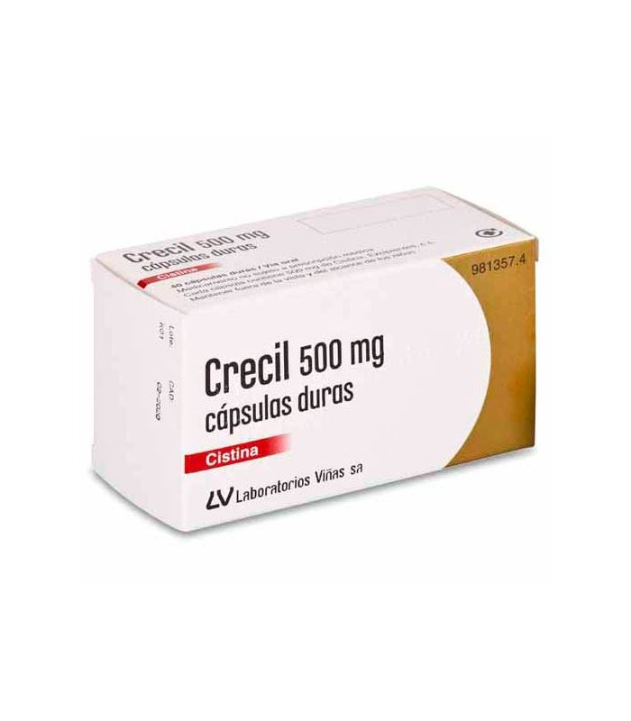 CRECIL 500 MG 40 CÁPSULAS