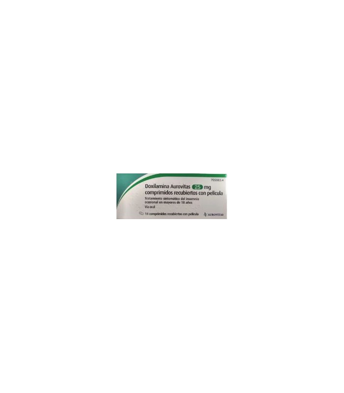 DOXILAMINA AUROVITAS 25 MG 14 COMPRIMIDOS