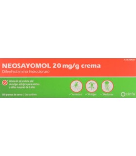 NEOSAYOMOL 20 MG/G CREMA