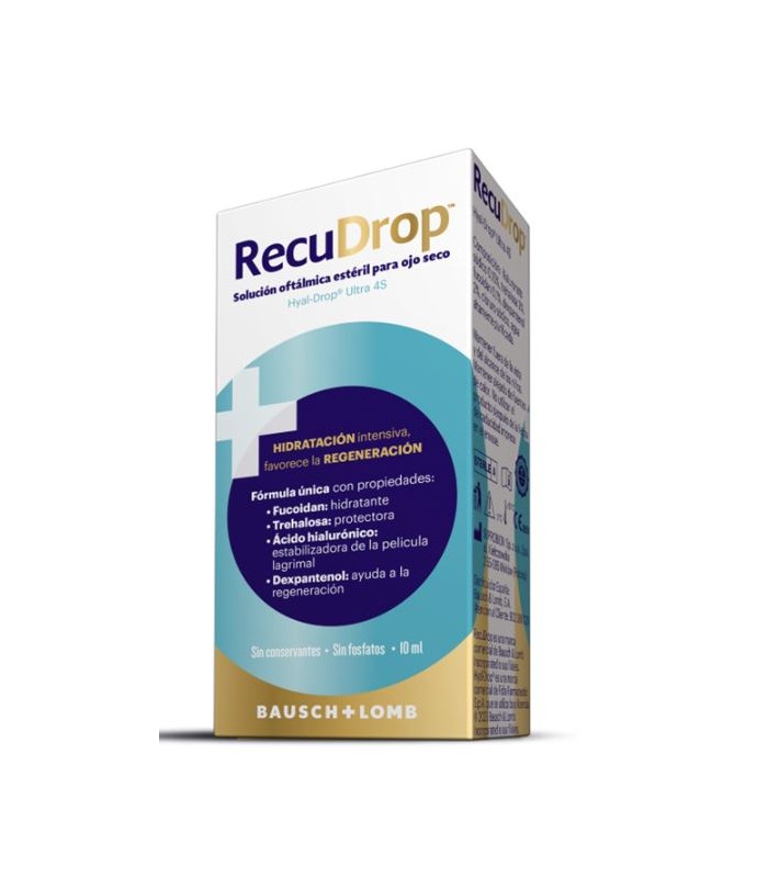 RECUDROP SOLUCIÓN OFTÁLMICA ESTÉRIL PARA OJO SECO 10 ML