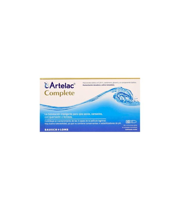 ARTELAC COMPLETE LUBRICANTE OCULAR 30 MONODOSIS