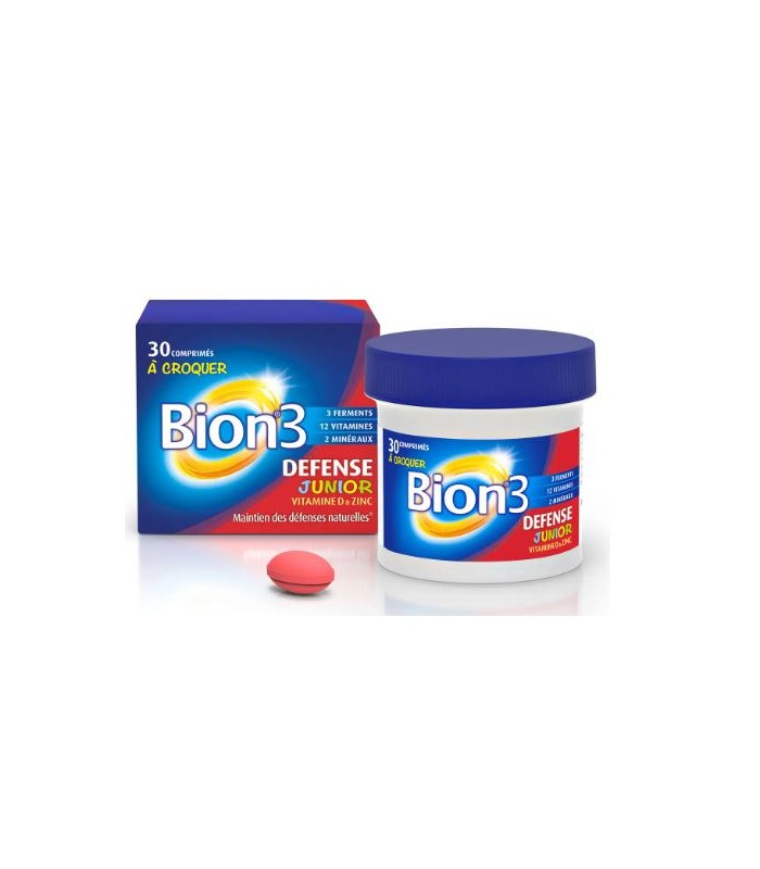 BION3 DEFENSE JUNIOR 30 COMPRIMIDOS MASTICABLES