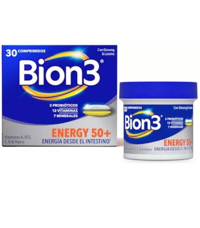 BION3 ENERGY 50+ 30 COMPRIMIDOS