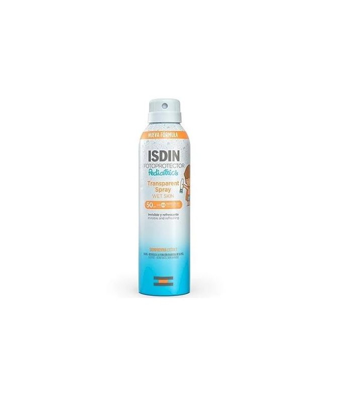 FOTOPROTECTOR ISDIN PEDIATRICS TRANSPARENT SPRAY  50 SPF 250 ML