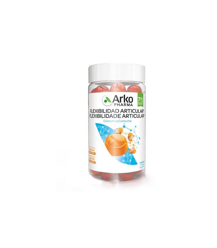 ARKOPHARMA FLEXIBILIDAD ARTICULAR CÚRCUMA 60 GUMMIES