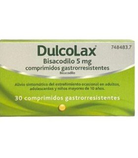 DULCOLAX 5 MG 30 COMPRIMIDOS GASTRORRESISTENTES