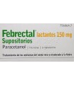 FEBRECTAL LACTANTES 150 MG 6 SUPOSITORIOS