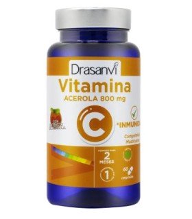 DRASANVI VITAMINA C ACEROLA 800 MG 60 COMPRIMIDOS