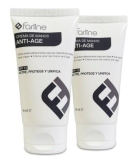 FARLINE DUPLO CREMA DE MANOS ANTIEDAD 2 X 50 ML