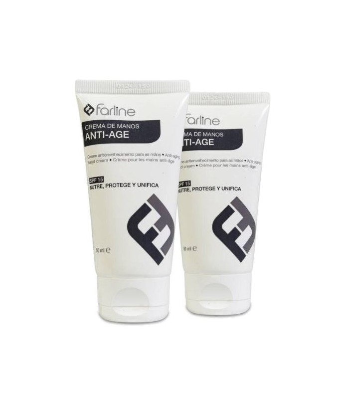 FARLINE DUPLO CREMA DE MANOS ANTIEDAD 2 X 50 ML