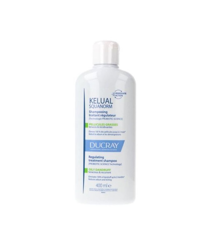 KELUAL SQUANORM CHAMPÚ CASPA GRASA DUCRAY 400 ML