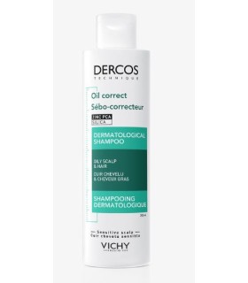 DERCOS CHAMPÚ SEBO-CONTROL CABELLOS GRASOS 200 ML
