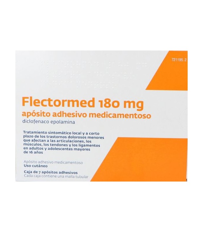 FLECTORMED 180 MG 7 APÓSITOS ADHESIVOS