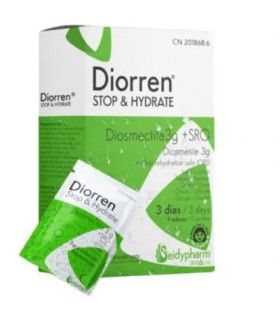 DIORREN STOP&HYDRATE 9 SOBRES