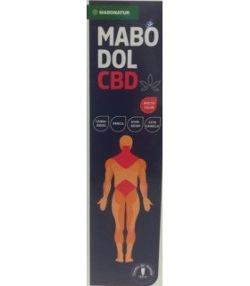 MABODOL CBD EFECTO CALOR CREMA DE MASAJE 120 ML