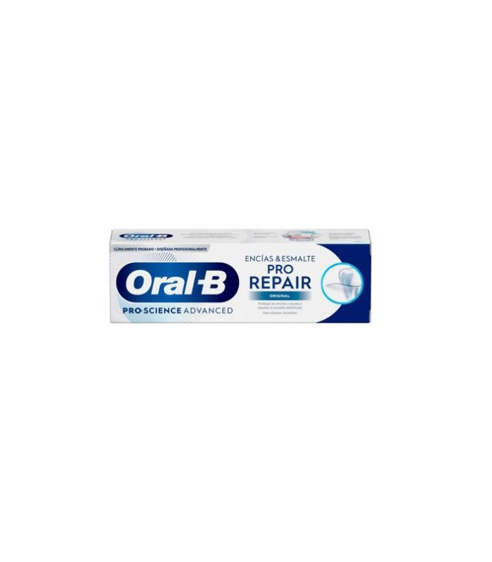 PASTA DENTÍFRICA ORAL-B ENCÍAS & ESMALTE PRO-REPAIR 75 ML