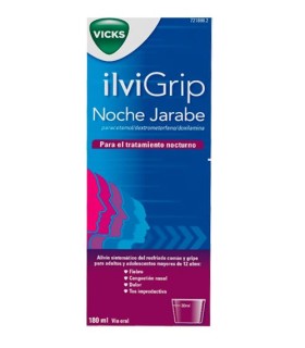 ILVIGRIP NOCHE JARABE 180 ML