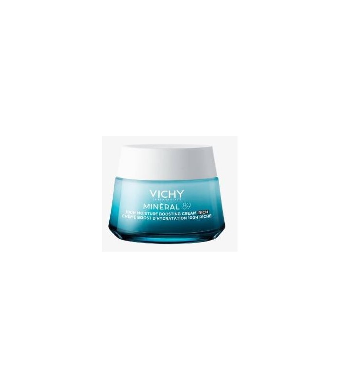 CREMA VICHY MINERAL 89 HIDRATACIÓN 100H TEXTURA RICA 50 ML